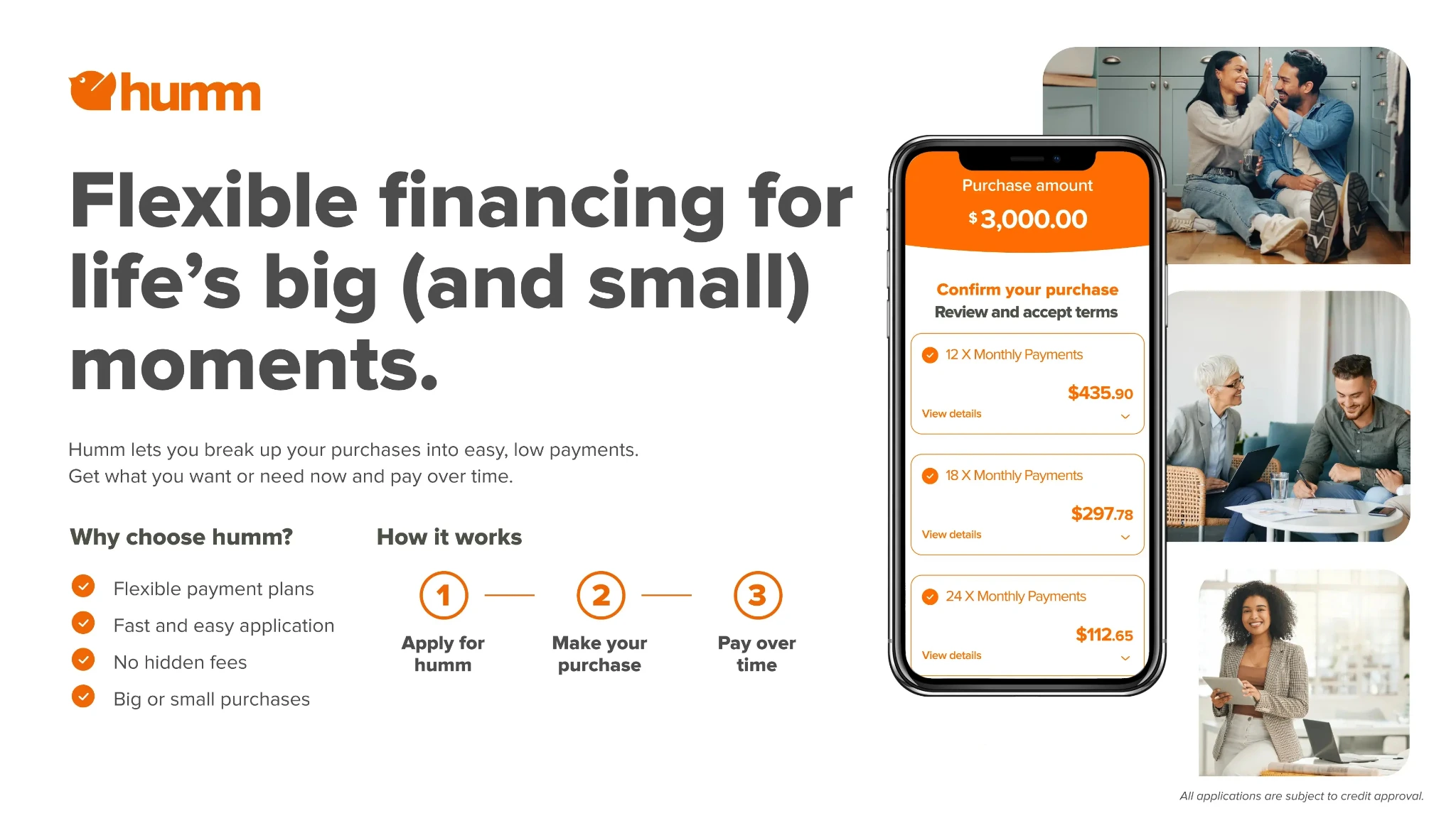 Flexible air conditioning finance options